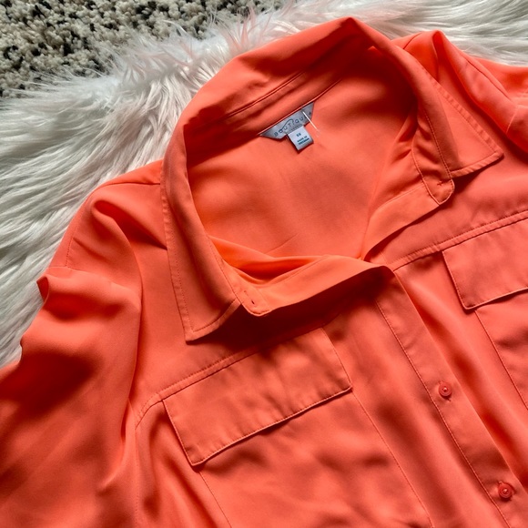 Plus 3X Boutique Blouse Sherbert Color - Picture 6 of 6